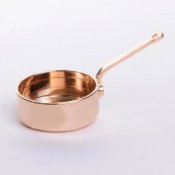 Pan, copper-plated