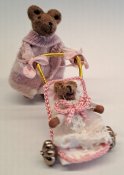 Teddies, dollshouse. roombox