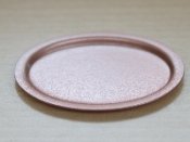 Oval copper platter
