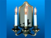 Triple candle with core