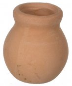 Terracotta kruka rund cm hög