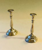 Two candlesticks - silver