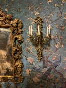 18th century HARP wall candelabra -
unpainted kit from Alison Davies
