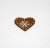 Stort pepparkakshjärta - tillverkad av Sofia Zingmark