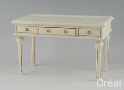 Skrivbord ivory- Louis XVl-stil