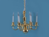 6 Arm Candle Light Chandelier