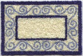 bunka carpet kit blue shades 1:12