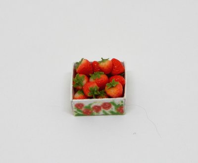 dockskåp tittskåp jordgubbar