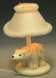 polar bear lamp 1:12