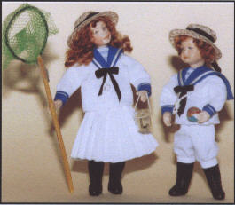 mönster 1:12 seglarakläder barn, dockor, miniatyr, dockskåp